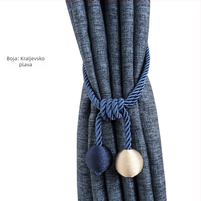 Držači za zavjese, moderan minimalistički stil, sintetičko vlakno, prilagodljivo, Powerful merchant