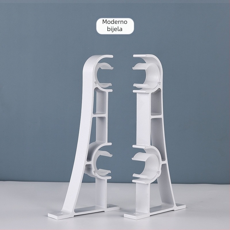 Aluminijski nosač rimske zavjese, ojačani bočni nosač za tračnicu zavjese, model CH-SCSSM20201016