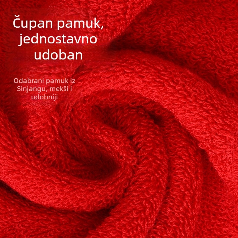 Vjenčani set ručnika, 100% pamuk, vezeni, pleteni vlakna, upijanje 5–10 s