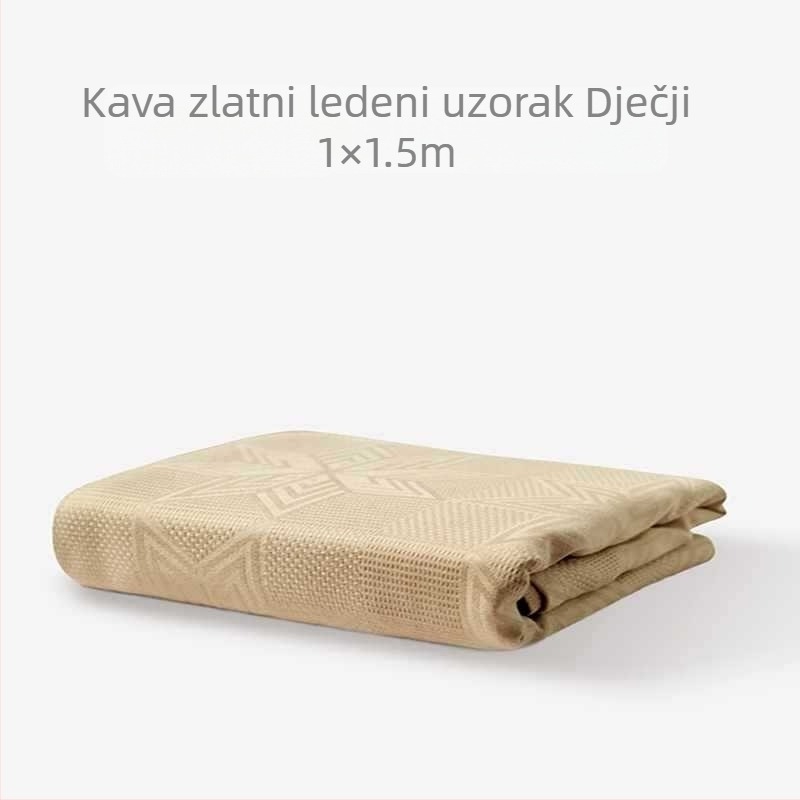 Jednoosoban pokrivač od vlakana bambusa, dojam ledenog satena, lagani ljetni pokrivač, zaštita djece od grinja, paplan od bambusovog ugljena, tanki pokrivač za klima uređaje