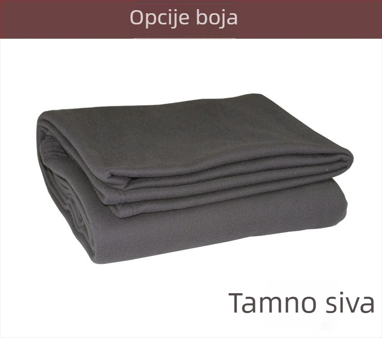 Dvostrano flis deka za jogu, 250 g poliestera, za proljeće i jesen, prilagodljivo obrađivanje