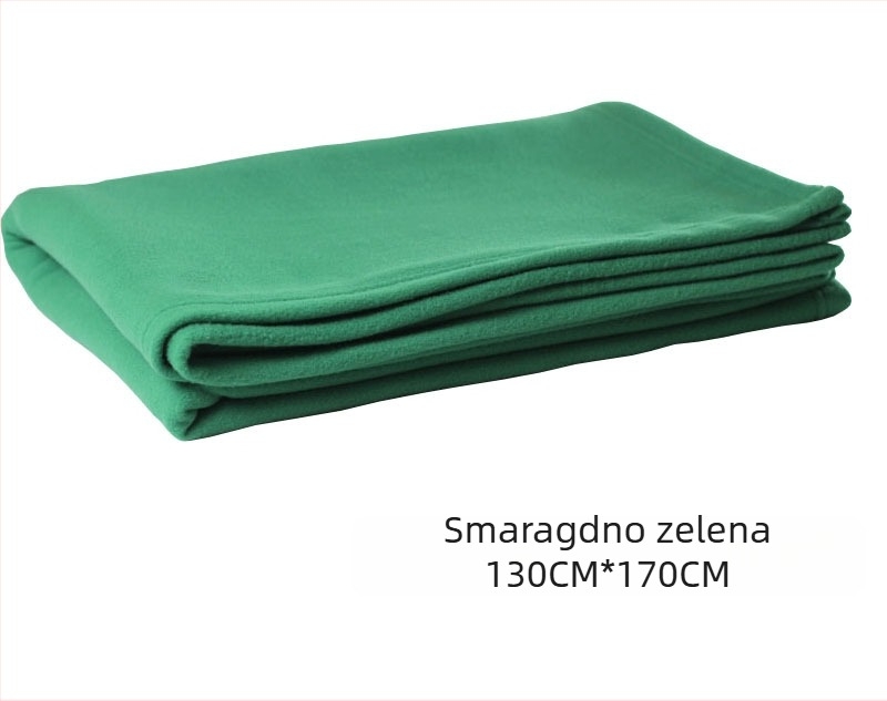 Dvostrano flis deka za jogu, 250 g poliestera, za proljeće i jesen, prilagodljivo obrađivanje