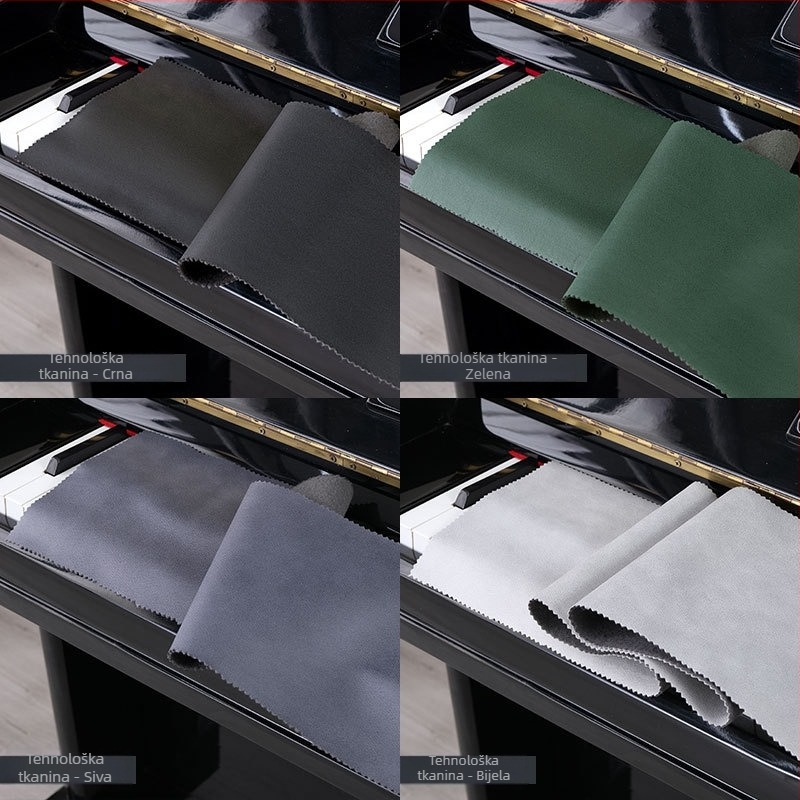 Zaštitni pokrov za klavir – Imanvici, tkanina Science & Technology, univerzalni prašinu otporan pokrov za klavir s 88 tipki, uspravni električni klavir, moderan minimalistički stil