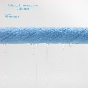 Kupaonski ručnik od 100% pamuka, težina iznad 500 g, jednostavno tkanje, za kućnu upotrebu