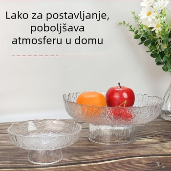 Luxury meow staklena posuda za voće - jednostavan stil, premium kvaliteta