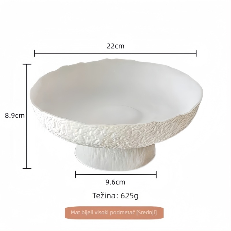 Luxury meow staklena posuda za voće - jednostavan stil, premium kvaliteta