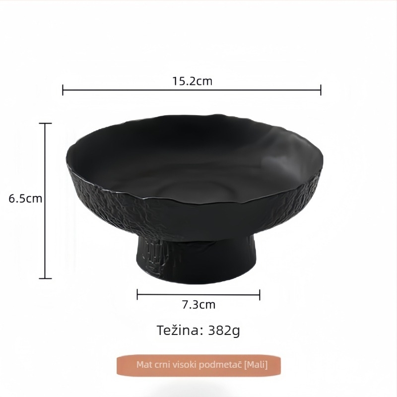 Luxury meow staklena posuda za voće - jednostavan stil, premium kvaliteta