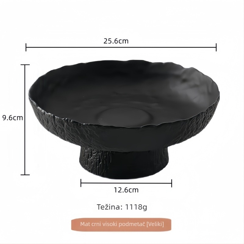 Luxury meow staklena posuda za voće - jednostavan stil, premium kvaliteta