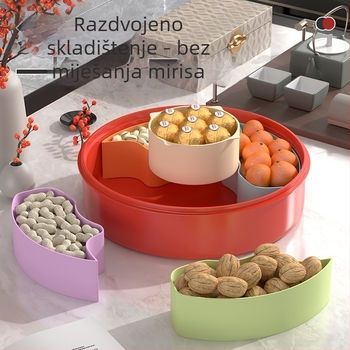 Langcheng pladanj za voće, PP materijal, moderan minimalistički stil, gravirani uzorak, lansiran u proljeće 2021