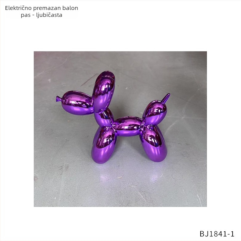 Balon-pas skulptura – suvremeni umjetnički stil, plastični materijal, polu ručna i polu mehanička izrada