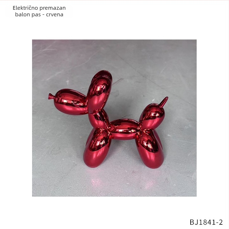 Balon-pas skulptura – suvremeni umjetnički stil, plastični materijal, polu ručna i polu mehanička izrada