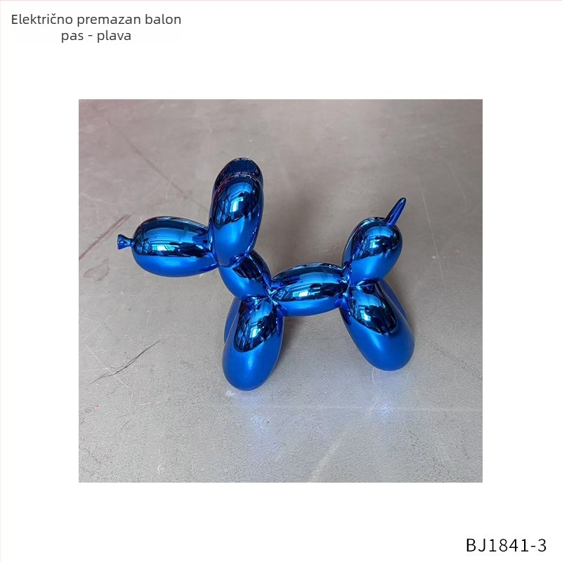 Balon-pas skulptura – suvremeni umjetnički stil, plastični materijal, polu ručna i polu mehanička izrada