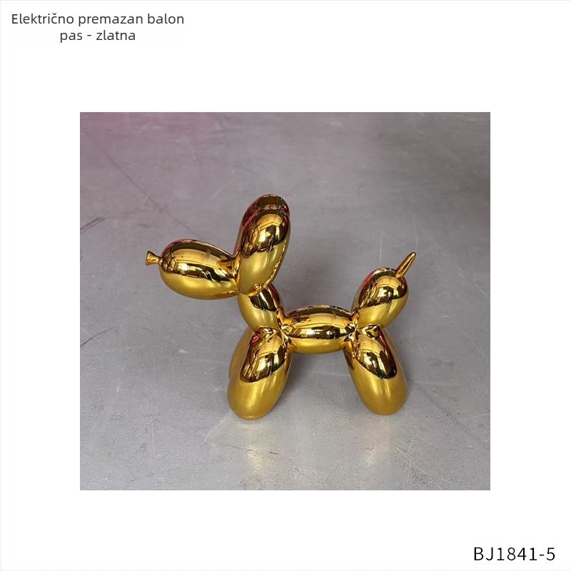 Balon-pas skulptura – suvremeni umjetnički stil, plastični materijal, polu ručna i polu mehanička izrada