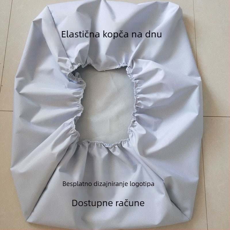 Prilagodljiva PVC zaštitna navlaka za opremu i namještaj – debeli 420D, Oxford platno sa srebrnim premazom, otporna na sunce, prašinu i vodu