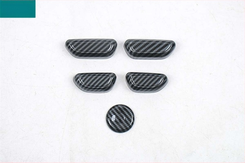 Unutarnja obrubna traka s karbonskim izgledom za Buick GL8 New Energy Lu Shang – ABS plast, okvir navigacije i okvir ručice stražnjih vrata