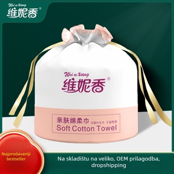 Jednokratna velika rola za lice, debela, salonske kvalitete, od vlakana drveta, marka Winne Fragrance