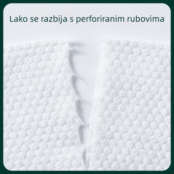 Jednokratna velika rola za lice, debela, salonske kvalitete, od vlakana drveta, marka Winne Fragrance