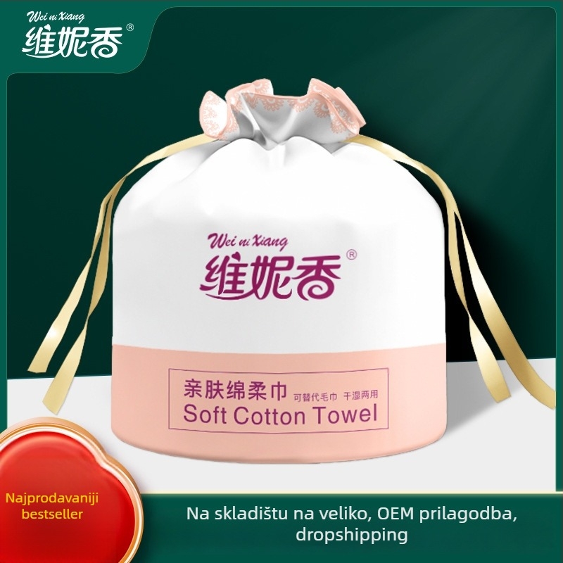 Jednokratna velika rola za lice, debela, salonske kvalitete, od vlakana drveta, marka Winne Fragrance