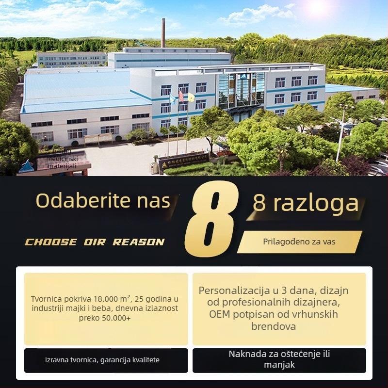 Komplet pamučnih jastučnica za novorođenče: 12-slojni jastuk, jastuk u obliku oblaka i plosnati jastuk od gaze — prozračan i upija znoj