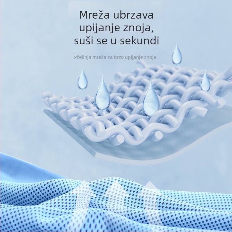 Sportski ručnik Grace | 80% poliester + 20% poliamid | 50 g | upijanje 0–5 s | Šifra proizvoda 230193