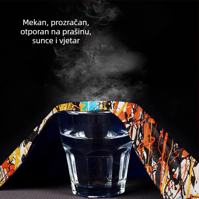 Vanjski bezšavni antibakterijski šal za glavu od ice silk za muškarce i žene, ljetna zaštita od prašine i sunca, svestrana maska za biciklizam
