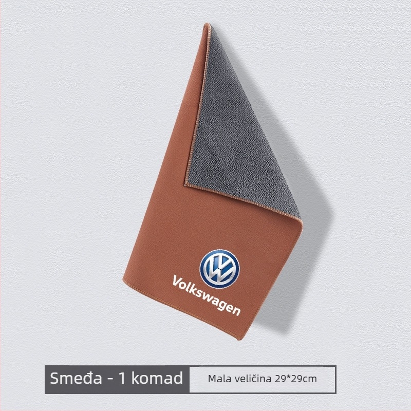 Chebufang velur krpa za pranje automobila, bez dlačica, kompatibilna s VW Sagitar, Magotan, Lavida, Bora, Touran i Tiguan