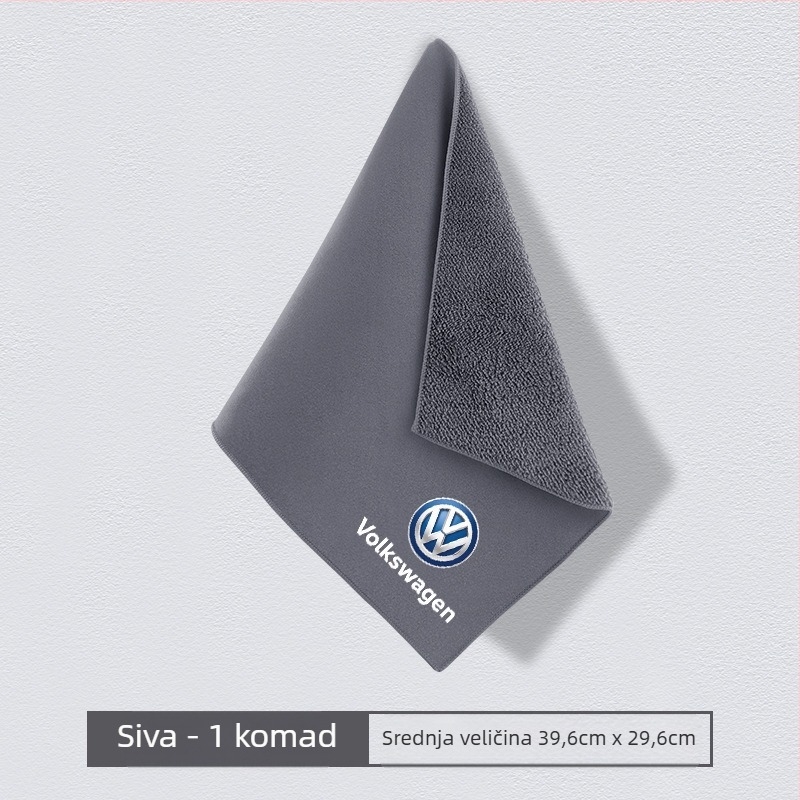 Chebufang velur krpa za pranje automobila, bez dlačica, kompatibilna s VW Sagitar, Magotan, Lavida, Bora, Touran i Tiguan