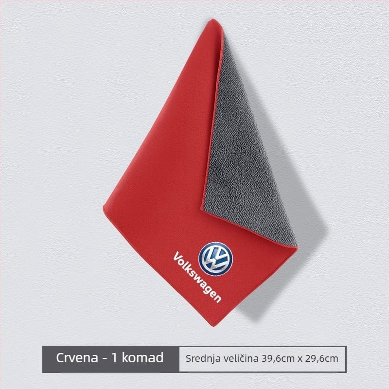 Chebufang velur krpa za pranje automobila, bez dlačica, kompatibilna s VW Sagitar, Magotan, Lavida, Bora, Touran i Tiguan