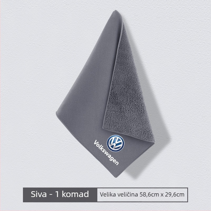 Chebufang velur krpa za pranje automobila, bez dlačica, kompatibilna s VW Sagitar, Magotan, Lavida, Bora, Touran i Tiguan