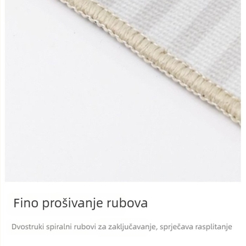 Božićni prostir za ulaz i kupaonicu od kristalnog velura, otporan na mrlje, jednostavan za održavanje, dekorativna prostirka za vrata