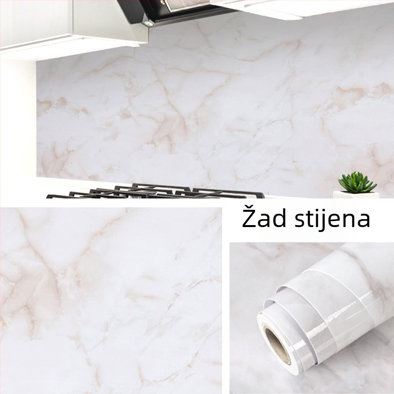 Folija za promjenu boje ormara za renovaciju, bez mirisa, vodootporna zaštitna folija za ladice, ormariće i štednjake