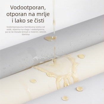 Jednobojna samoljepljiva tapeta za ormare i namještaj, obnova namještaja, vodootporna i otporna na vlagu.