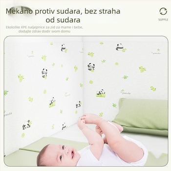 Mekana pjenasta zaštita zida za djecu – zaštita od udara uz rub kreveta, tatami stil