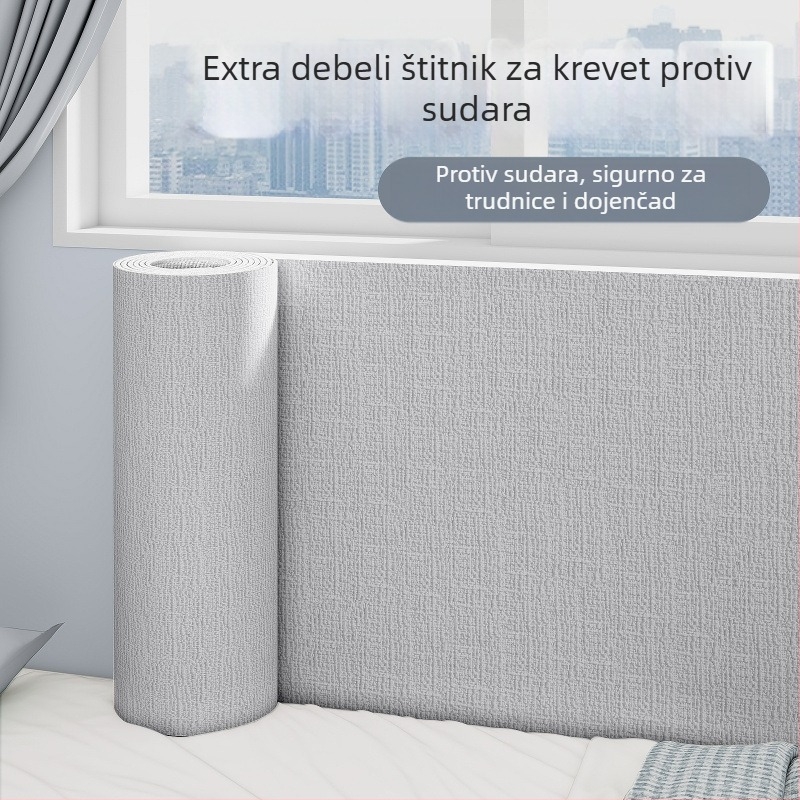 Mekana pjenasta zaštita zida za djecu – zaštita od udara uz rub kreveta, tatami stil