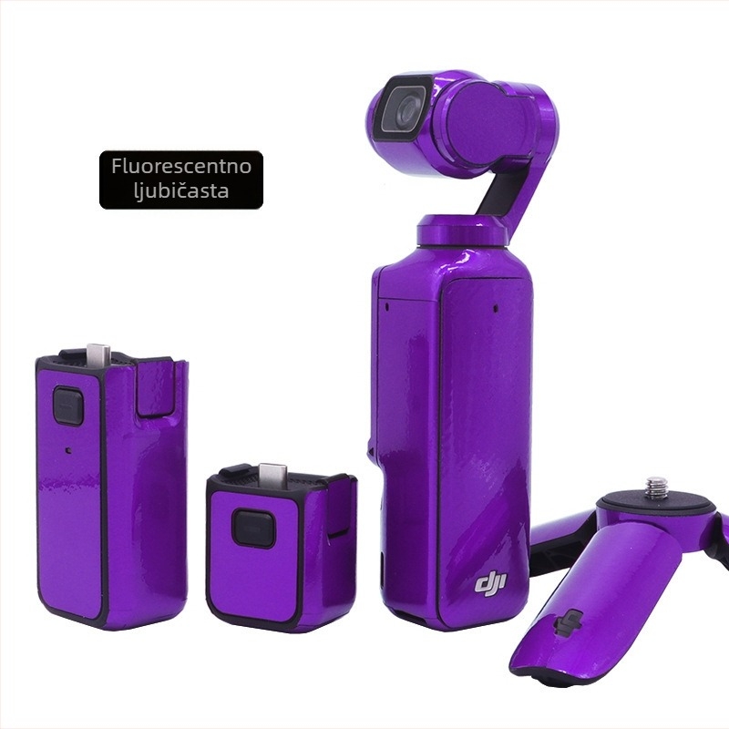 Zaštitni film za DJI Pocket 3 uz naljepnice – kompletan set dodatne opreme