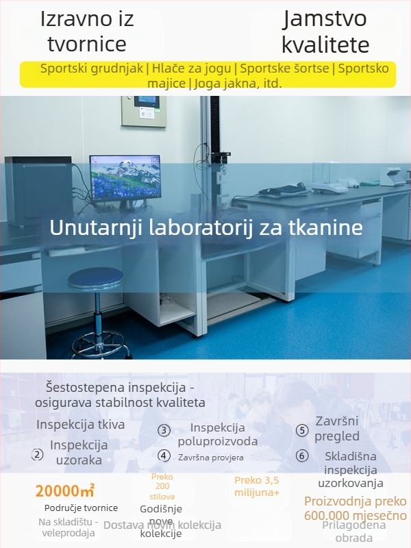 Ženski sportski grudnjak od najlona, otporan na udarce, sprječava spuštanje, prirodni osjećaj, U-izrez, I-oblika leđa, stil veste, Y-trake