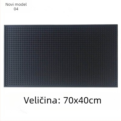 Ulazna gumena prostirka za pod, protuklizna, dezinfekcija, periva, moderan minimalistički stil, marka YMO