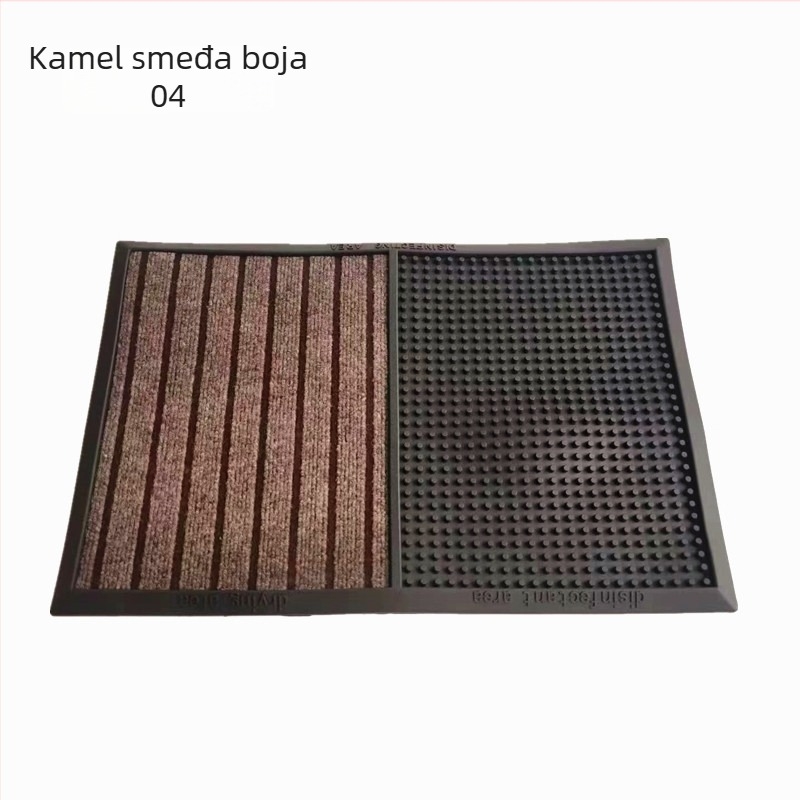 Ulazna gumena prostirka za pod, protuklizna, dezinfekcija, periva, moderan minimalistički stil, marka YMO