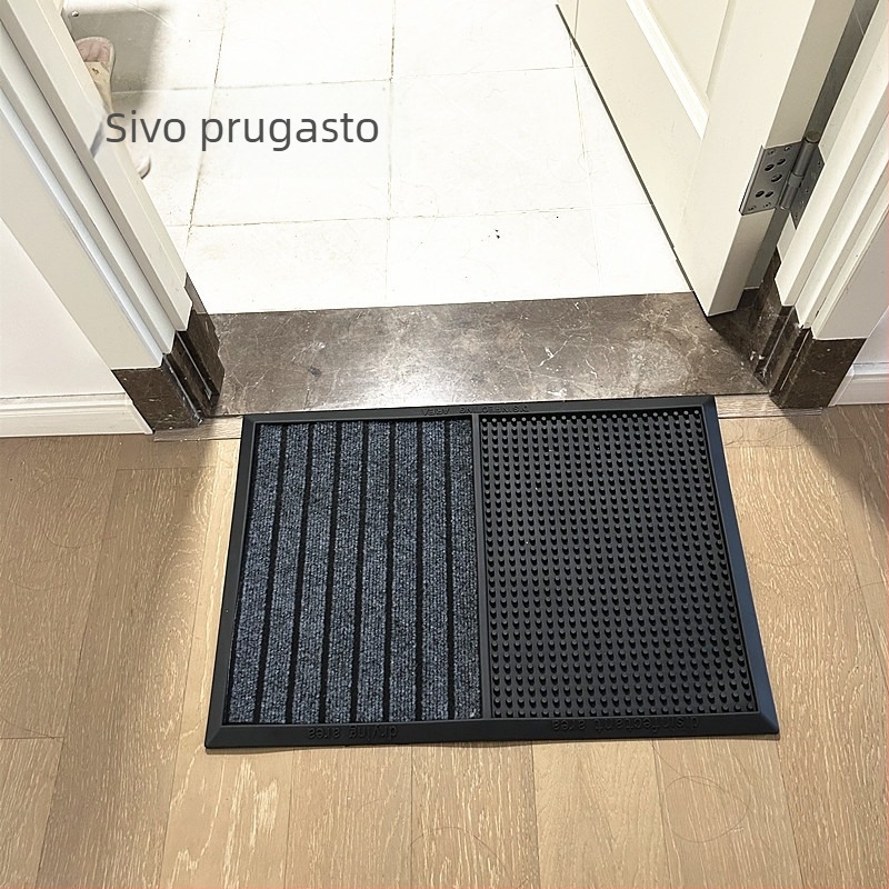 Ulazna gumena prostirka za pod, protuklizna, dezinfekcija, periva, moderan minimalistički stil, marka YMO