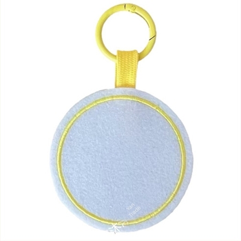 Brelok od filca, okrugli za djecu, proljeće 2024