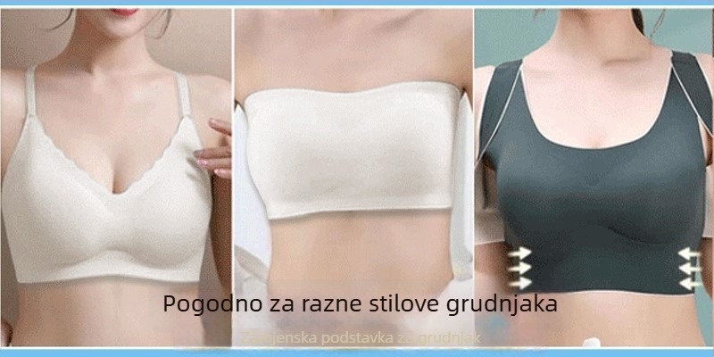 8 cm debeli vanjski jastučići za dojke, za tube top i sportski grudnjak, umetci za čašice