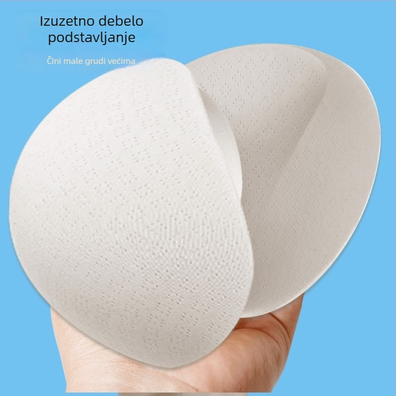 8 cm debeli vanjski jastučići za dojke, za tube top i sportski grudnjak, umetci za čašice