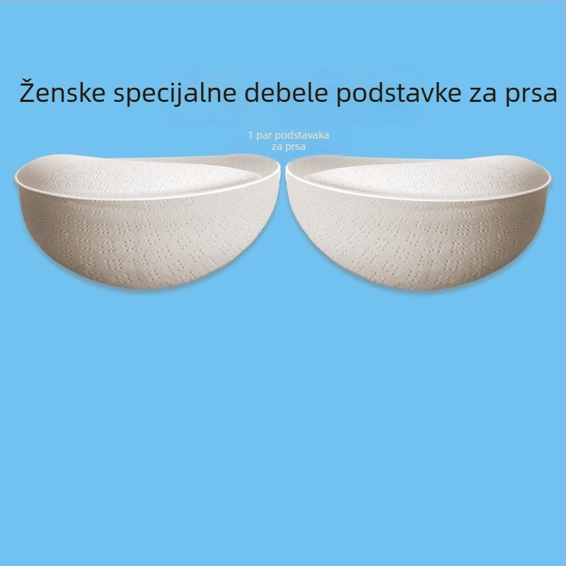 8 cm debeli vanjski jastučići za dojke, za tube top i sportski grudnjak, umetci za čašice