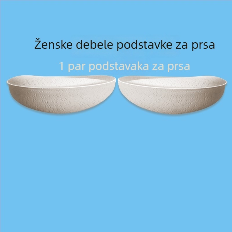 8 cm debeli vanjski jastučići za dojke, za tube top i sportski grudnjak, umetci za čašice