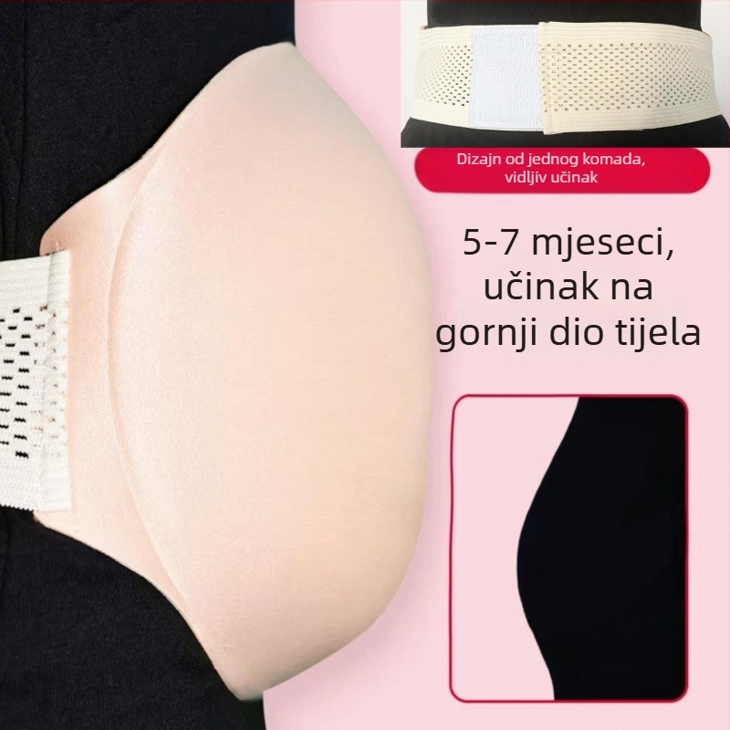 Silikonski trudnički trbuh za fotografiranje – rekvizit, povećana debljina, jesen 2024, marka: Druga
