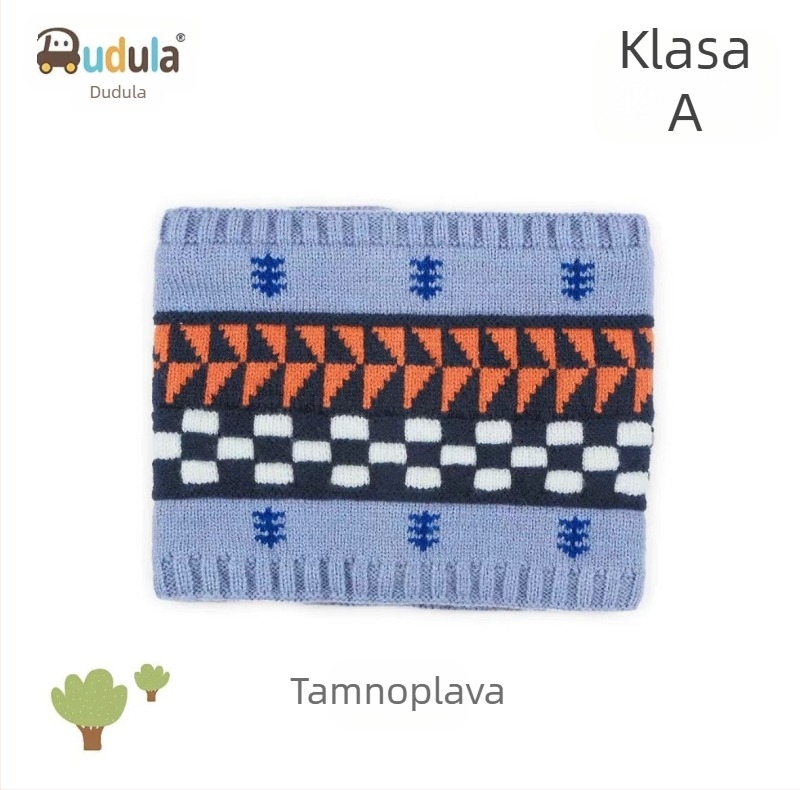 Dudula zimska pletena kapa za djecu, topla s zaštitom ušiju, uzrast 1–4 godine