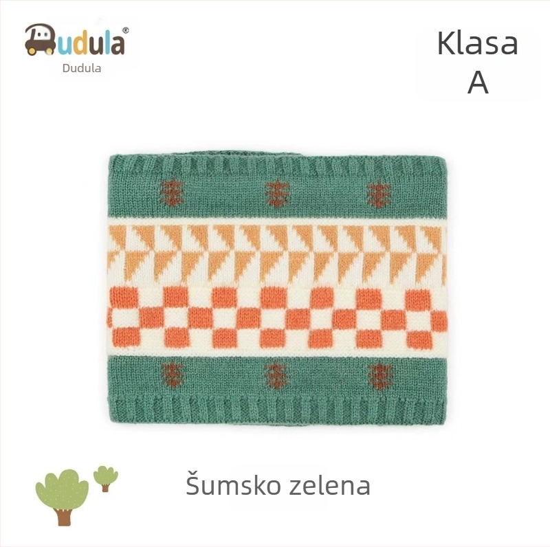 Dudula zimska pletena kapa za djecu, topla s zaštitom ušiju, uzrast 1–4 godine