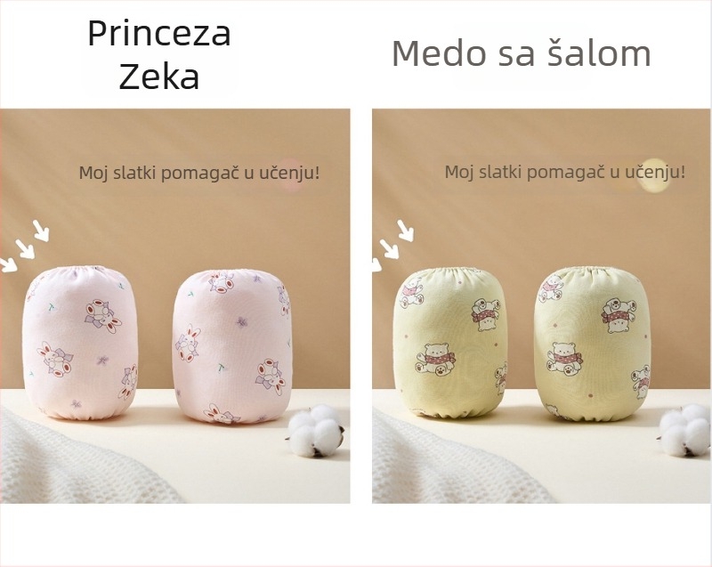 Dječji pamučni rukavi za ruke, Klasa A, otporni na mrlje i nečistoće, za jesen i zimu, unisex, cartoon uzorak, 7–14 godina