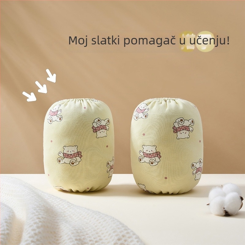 Dječji pamučni rukavi za ruke, Klasa A, otporni na mrlje i nečistoće, za jesen i zimu, unisex, cartoon uzorak, 7–14 godina