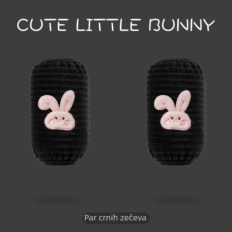 Unisex rukavice za podlakticu s karikaturnim uzorkom, anti-zamrljivanje, za ured i posao, odrasli